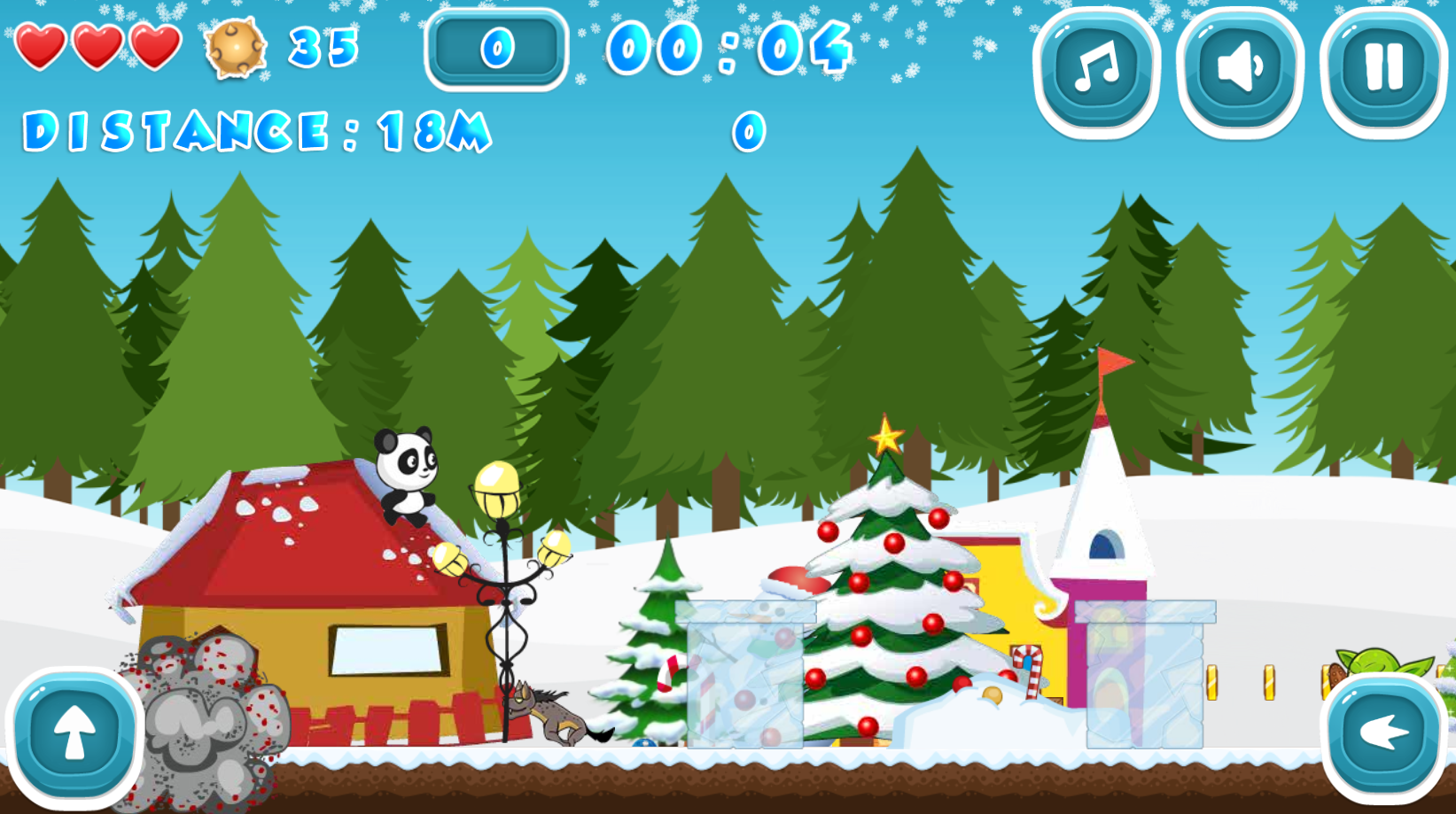 Christmas Panda Run — construct 3 shop